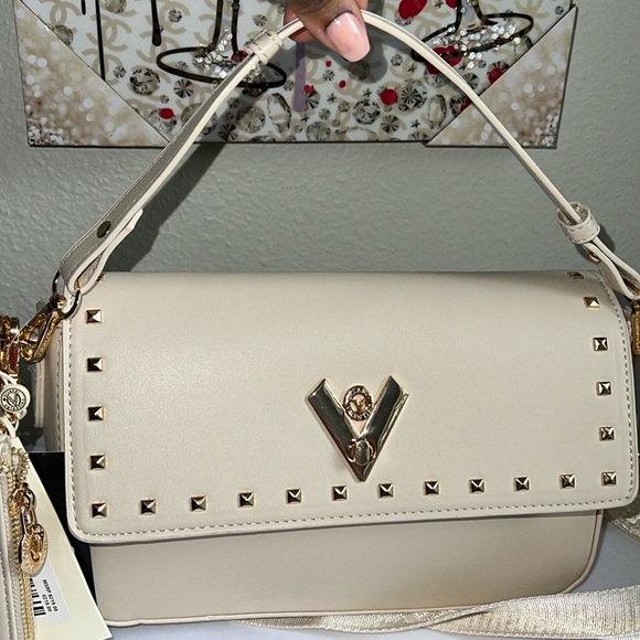 Valentino Orlandi Top Handle Crossbody Bag with Pouch - Picture 13 of 16